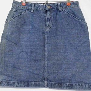 Retro Tommy Hilfiger Womens Denim Short Skirt Sz 8